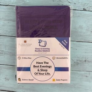 Sleep and Evening Routine Sidekick Journal by Habit Nest New in Plastic